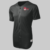 ST220.asd - PosiCharge™ Tough Mesh Full Button Jersey