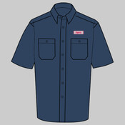 SP24.asd-- Short Sleeve Industrial Work Shirt, from SanMar